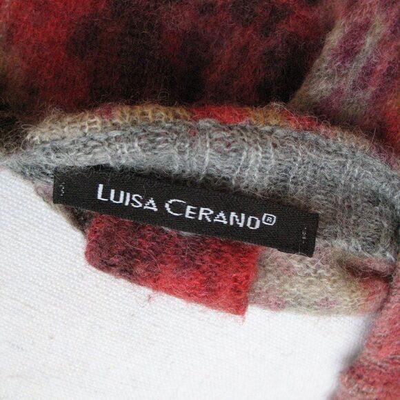 Multi Color Alpaca Wool Knit Dress - Picture 8 of 8